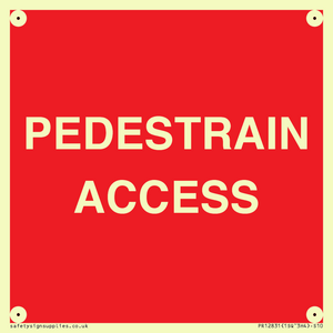 PR12831: PEDESTRAIN ACCESS