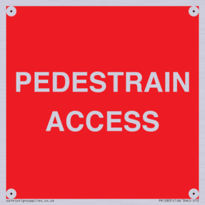 PR12831: PEDESTRAIN ACCESS