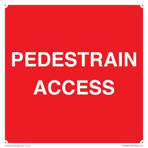 PR12831: PEDESTRAIN ACCESS