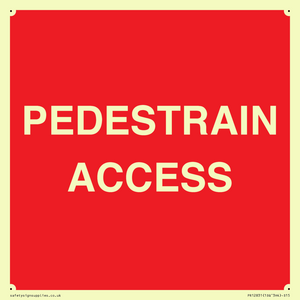 PR12831: PEDESTRAIN ACCESS