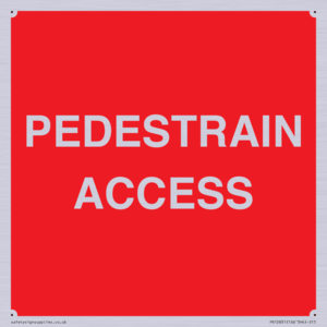 PR12831: PEDESTRAIN ACCESS