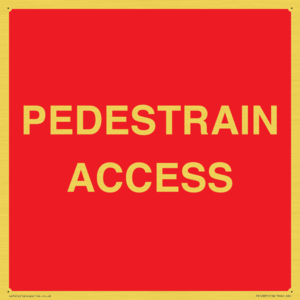 PR12831: PEDESTRAIN ACCESS