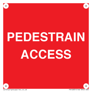 PR12831: PEDESTRAIN ACCESS