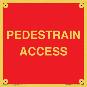 PR12831: PEDESTRAIN ACCESS