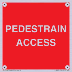PR12831: PEDESTRAIN ACCESS