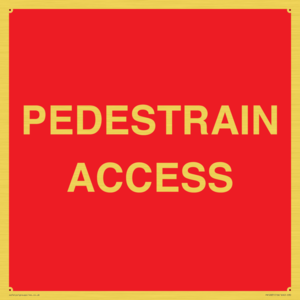 PR12831: PEDESTRAIN ACCESS