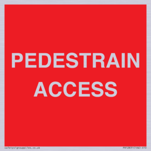 PR12831: PEDESTRAIN ACCESS