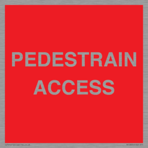 PR12831: PEDESTRAIN ACCESS