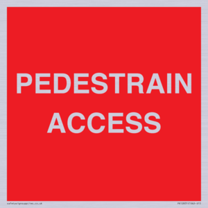 PR12831: PEDESTRAIN ACCESS