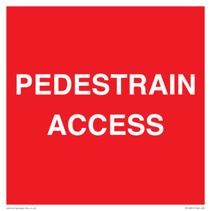 PR12831: PEDESTRAIN ACCESS