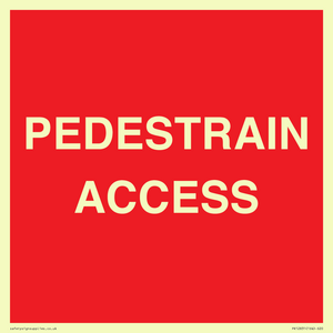 PR12831: PEDESTRAIN ACCESS