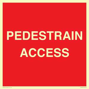 PR12831: PEDESTRAIN ACCESS