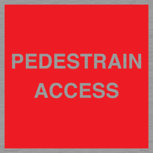 PR12831: PEDESTRAIN ACCESS