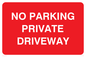 PR1409: No parking private driveway