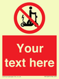 PR15297: Custom no e-scooter sign