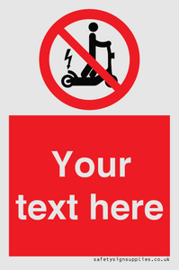 PR15297: Custom no e-scooter sign