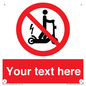 PR15297: Custom no e-scooter sign