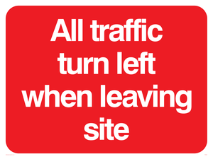 PR5394: All traffic turn left