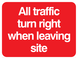PR5395: All traffic turn right