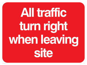 PR5395: All traffic turn right