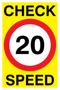 PR547: check speed 20 (20MPH  20KPH)