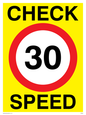 PR548: check speed 30 30MPH or 30KPH