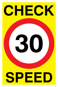PR548: check speed 30 30MPH or 30KPH