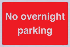 PR5483: No overnight parking