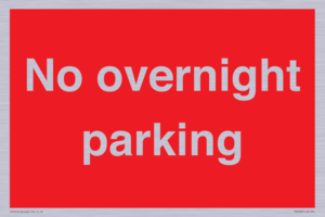 PR5483: No overnight parking