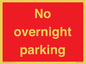 PR5483: No overnight parking