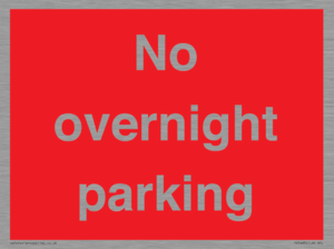 PR5483: No overnight parking