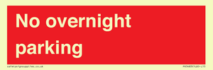 PR5483: No overnight parking