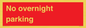 PR5483: No overnight parking