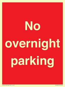 PR5483: No overnight parking