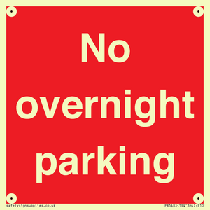 PR5483: No overnight parking