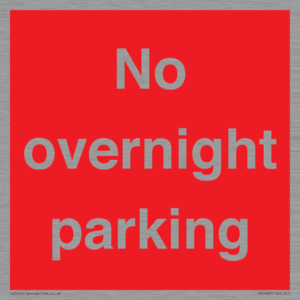 PR5483: No overnight parking