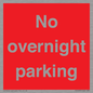 PR5483: No overnight parking