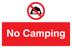 PR5484: No camping
