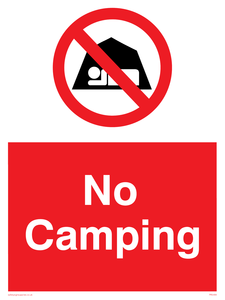 PR5484: No camping