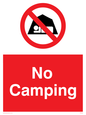 PR5484: No camping