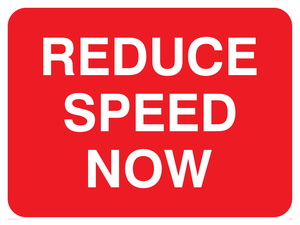 PR556: reduce speed now