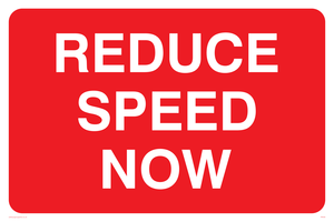 PR556: reduce speed now