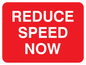 PR556: reduce speed now