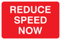 PR556: reduce speed now