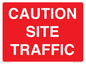 PR568: CAUTION SITE TRAFFIC