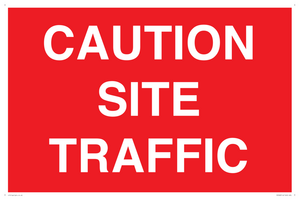 PR568: CAUTION SITE TRAFFIC