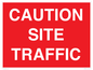 PR568: CAUTION SITE TRAFFIC