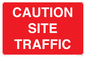 PR568: CAUTION SITE TRAFFIC