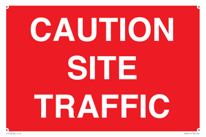 PR568: CAUTION SITE TRAFFIC