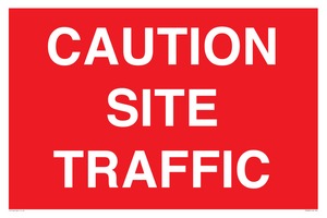 PR568: CAUTION SITE TRAFFIC